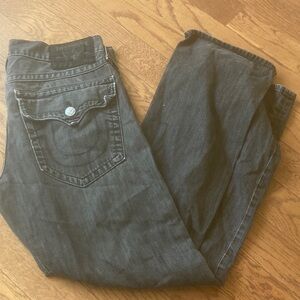 True Religion Charcoal Denim Jeans